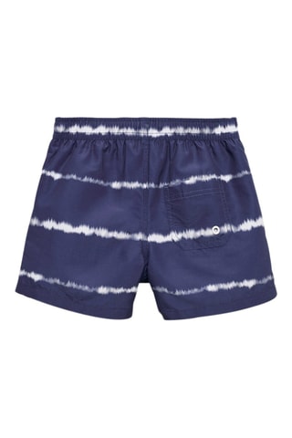 Maillot de bain imprimé tie-dye - Bleu marine