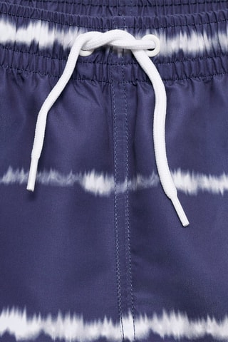 Maillot de bain imprimé tie-dye - Bleu marine