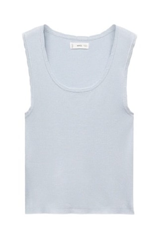 Top à bretelles - Bleu
