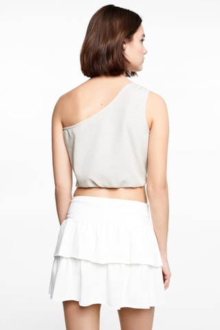 Top asymétrique noeud - Gris