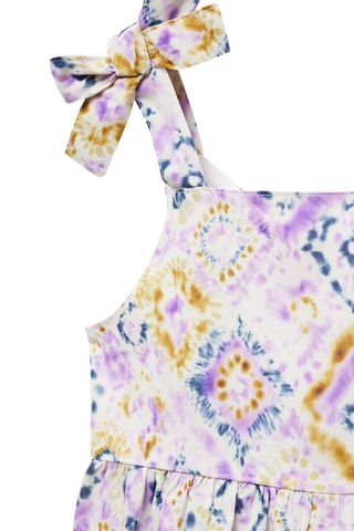 Top imprimé noeuds - Mauve