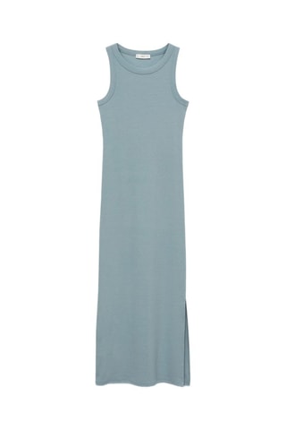 Robe midi ajustée - Vert pastel