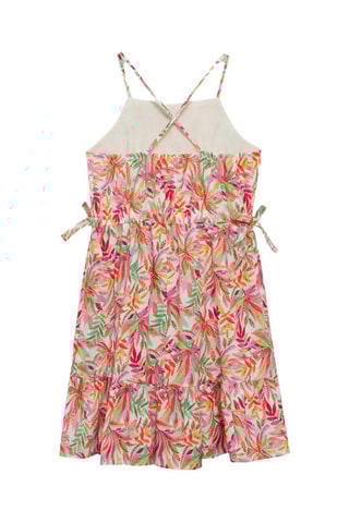 Robe à imprimé tropical - Vert