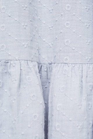 Robe détails brodés - Bleu