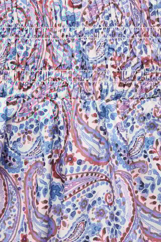 Robe en imprimé paisley - Bleu