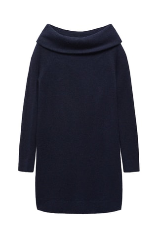 Robe épaules dénudées - Bleu marine