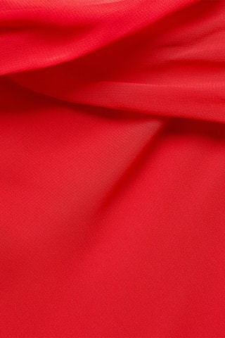 Robe midi épaules dénudées - Rouge