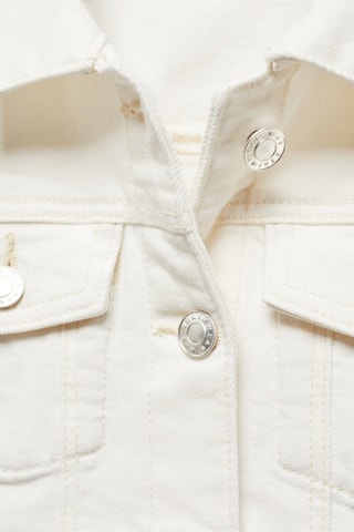 Blouson jean poches - Blanc cassé
