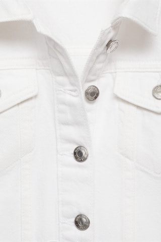 Blouson jean poches - Blanc