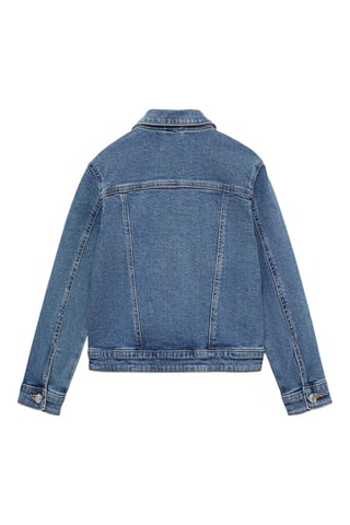 Blouson jean poches - Bleu