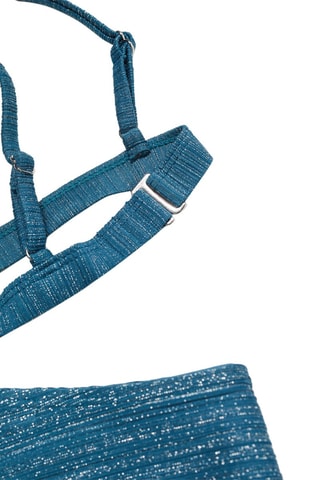 Bikini Lurex® - Bleu pétrole