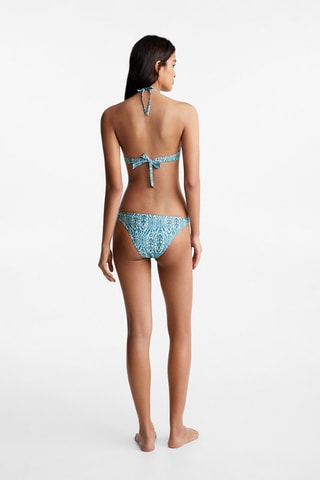Bikini imprimé - Bleu