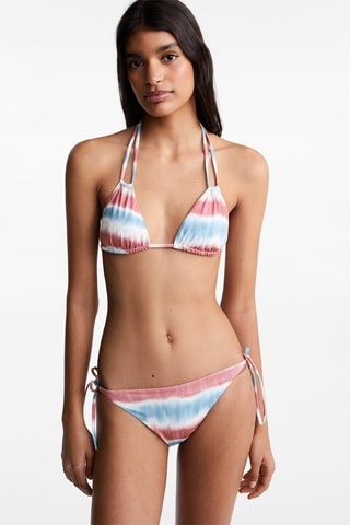 Bikini tie and dye - Bleu clair