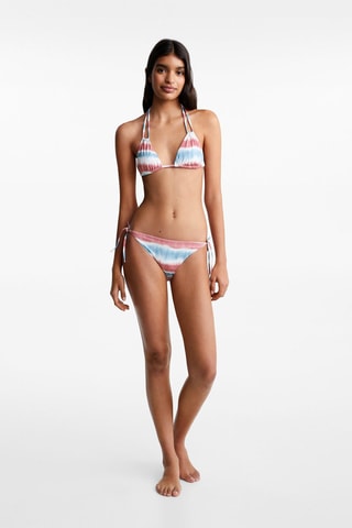 Bikini tie and dye - Bleu clair