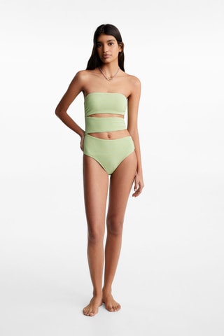 Maillot de bain détail ouverture - Citron vert