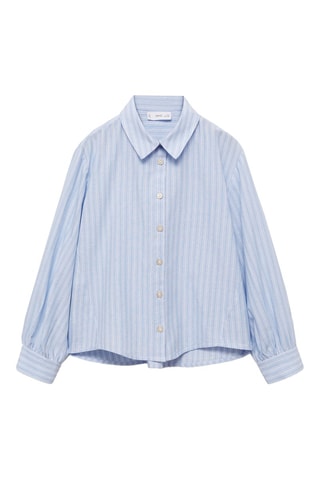 Chemise à rayures - Bleu clair