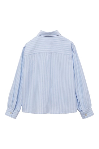 Chemise à rayures - Bleu clair