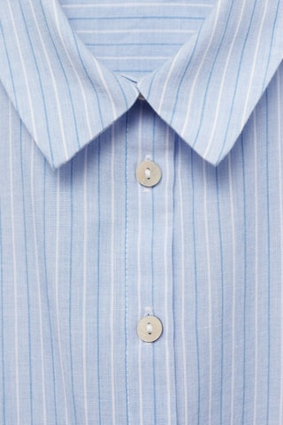Chemise à rayures - Bleu clair