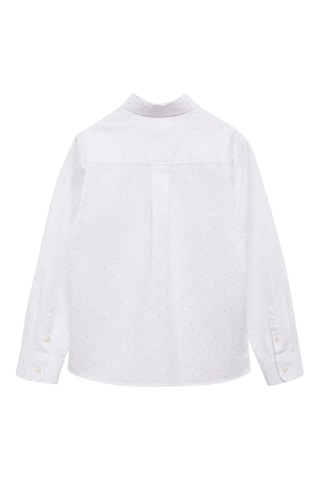 Chemise oxford en coton - Blanc