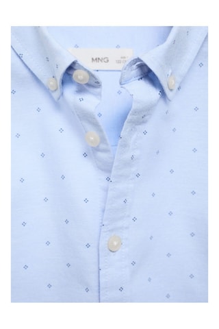 Chemise oxford en coton - Bleu clair