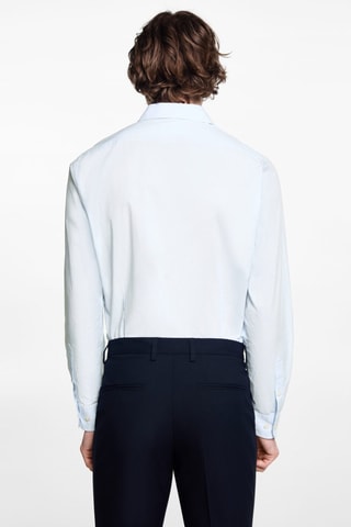 Chemise oxford en coton - Bleu