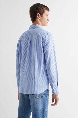 Chemise regular-fit rayures - Bleu clair