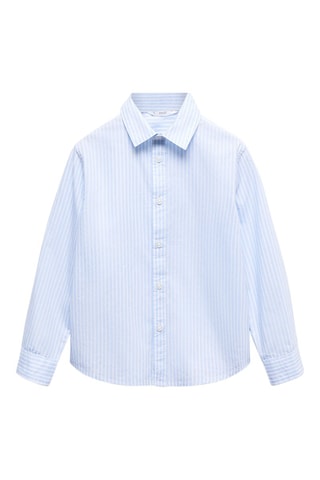Chemise habillée regular-fit rayures - Ciel
