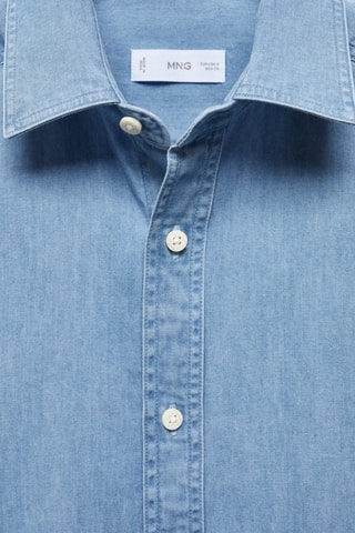Chemise regular-fit denim - Indigo
