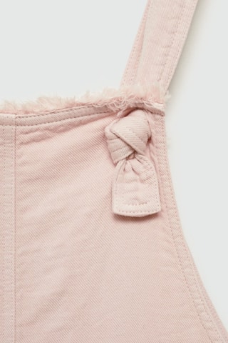 Salopette longue poches - Rose
