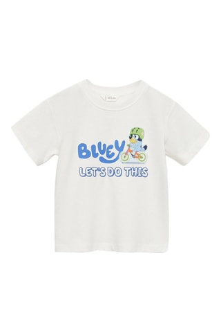 T-shirt imprimé Bluey - Blanc cassé