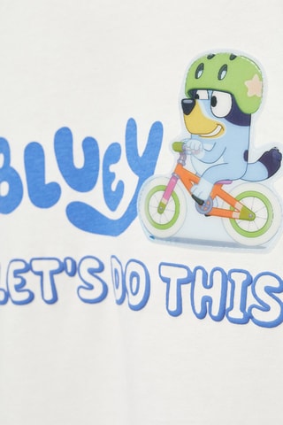 T-shirt imprimé Bluey - Blanc cassé