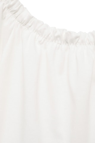 T-shirt détails brodés - Blanc cassé