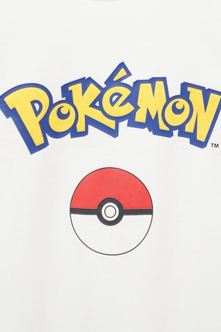T-shirt Pokémon - Blanc cassé