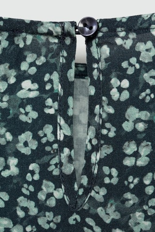 Blouse en imprimé floral - Vert