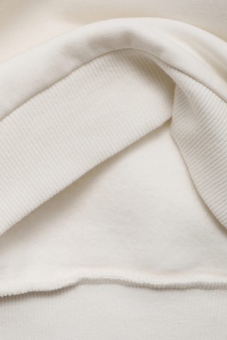 Sweat-shirt message brodé - Blanc cassé