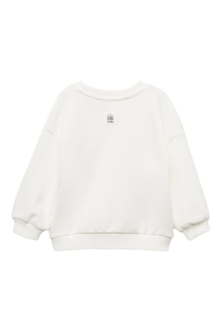 Sweat-shirt le Roi Lion - Blanc cassé