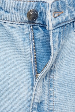 Short en jean étoiles - Bleu clair