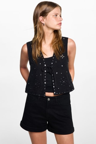 Short revers - Noir