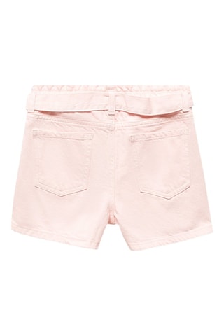 Short paperbag ceinture - Rose pastel