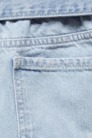 Short paperbag ceinture - Bleu clair