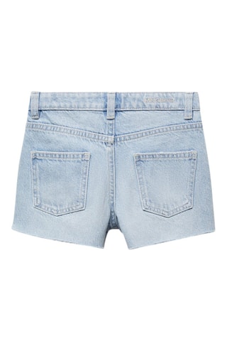 Short jean déchiré - Ciel