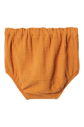 Short coton - Moutarde