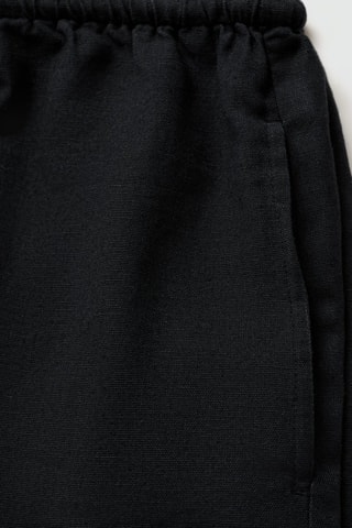 Short lin noeud - Noir