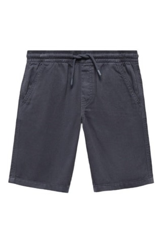 Bermuda taille élastique - Bleu marine
