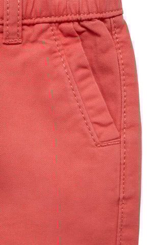 Bermuda slim-fit chino coton - Corail