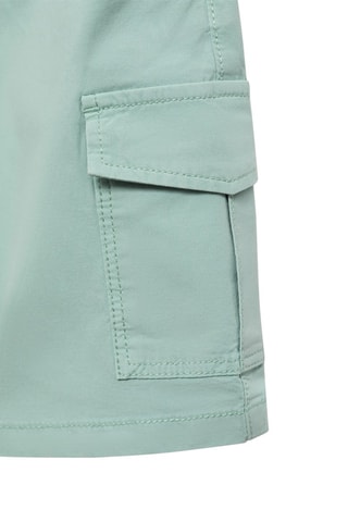 Bermuda poches cargo - Turquoise