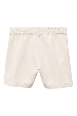 Bermuda lin - Beige