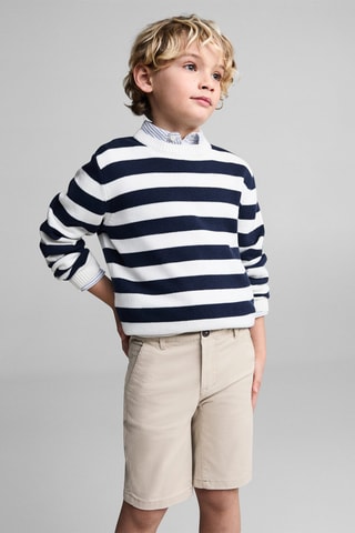 Bermuda lin - Beige