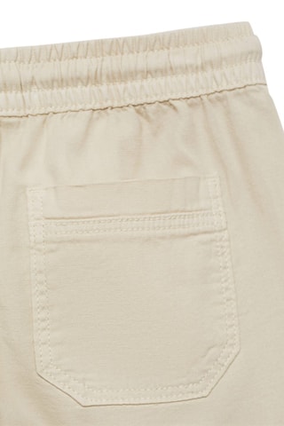 Bermuda taille élastique - Beige