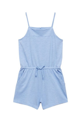 Combi-short coton - Porcelaine